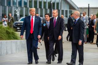 Donald Trump (US President) and Recep Tayyip Erdogan (President of Turkey)