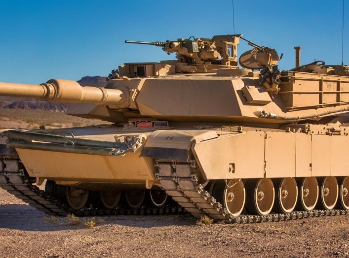 M1 Abrams Tank on the Sand