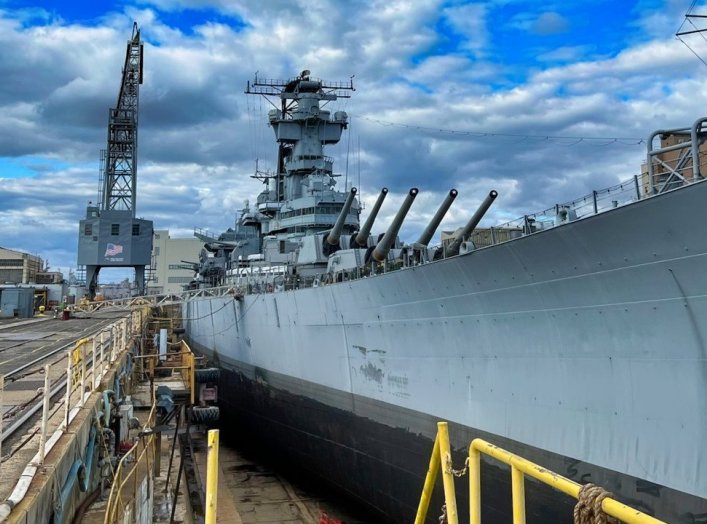 USS New Jersey Up Close