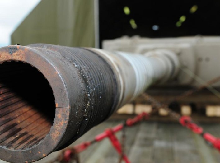 ROYAL AIR FORCE ALCONBURY, England – The turret of a Tiger 1, a World War II era German tank, is secured to be moved to RAF Lakenheath July 9, 2012. The Tiger 1, one of six left in the world, will be shipped to the U.S. Army Armor and Cavalry Museum at Fo