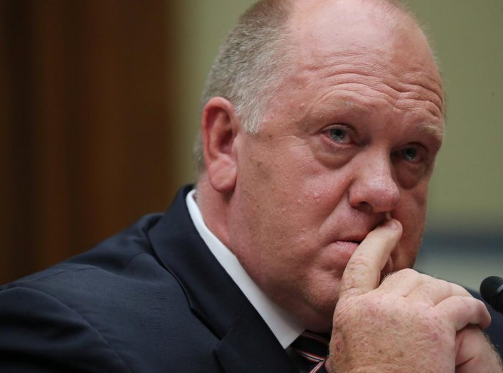 Former Acting Director of U.S. Immigration And Customs Enforcement (ICE) Tom Homan testifies during a House Oversight and Reform Civil Rights and Civil Liberties Subcommittee hearing on "The Administration's Apparent Revocation of Medical Deferred Action 