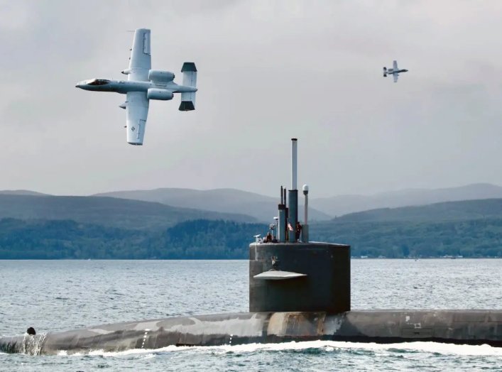 A-10 Warthog Ohio-Class Submarine.