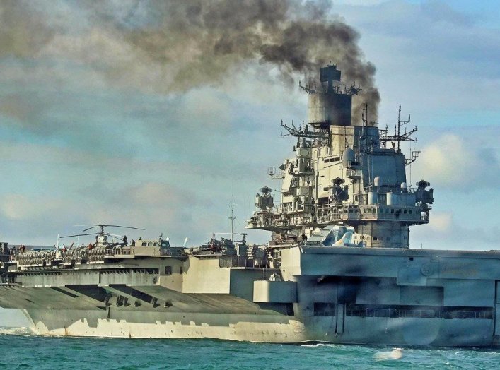 Admiral Kuznetsov Aircraft Carrier Russia