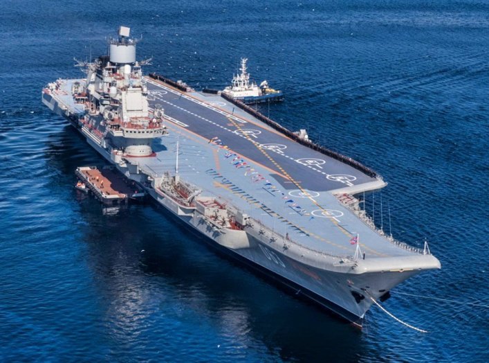 Admiral Kuznetsov Aircraft Carrier Russia