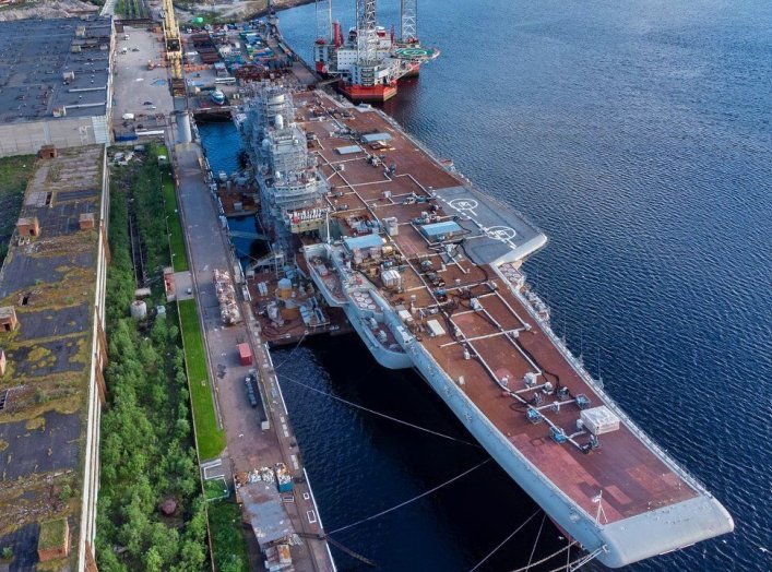 Admiral Kuznetsov Russian Aircraft Carrier