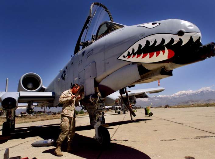 Ahh, the Warthog: A close air support death machine that looks like the energy drink and dip-fueled daydream of a grunt turned aeronautical engineer who decided to make a giant cannon — the GAU-8 Avenger — and then slap some wings on it.  Few aircraft hav