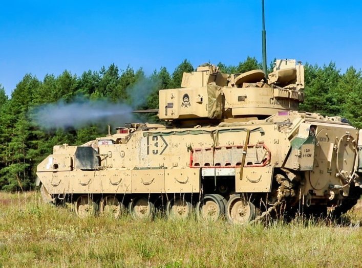 Bradley fighting vehicle