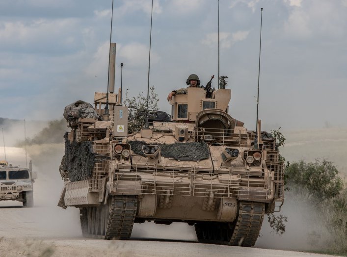 By Photo Credit: Maj. Carson Petry (1st CAV) - Black Jack, USAOTC complete testing of new Armored Multi-Purpose Vehicle at army.mil, Public Domain, https://commons.wikimedia.org/w/index.php?curid=73109251