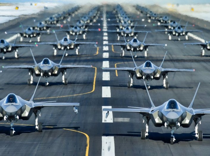 F-35 Elephant Walk in 2020 Hill Air Force Base