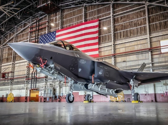 F-35 in Hanger