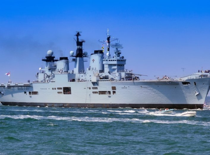 HMS Illustrious Aircraft Carrier