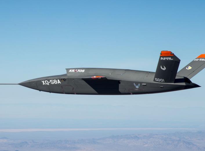 By 88 Air Base Wing Public Affairs - https://www.wpafb.af.mil/News/Article-Display/Article/1777743/xq-58a-valkyrie-demonstrator-completes-inaugural-flight/, Public Domain, https://commons.wikimedia.org/w/index.php?curid=77151944