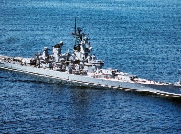 Iowa-Class Battleship 1980s U.S. Navy