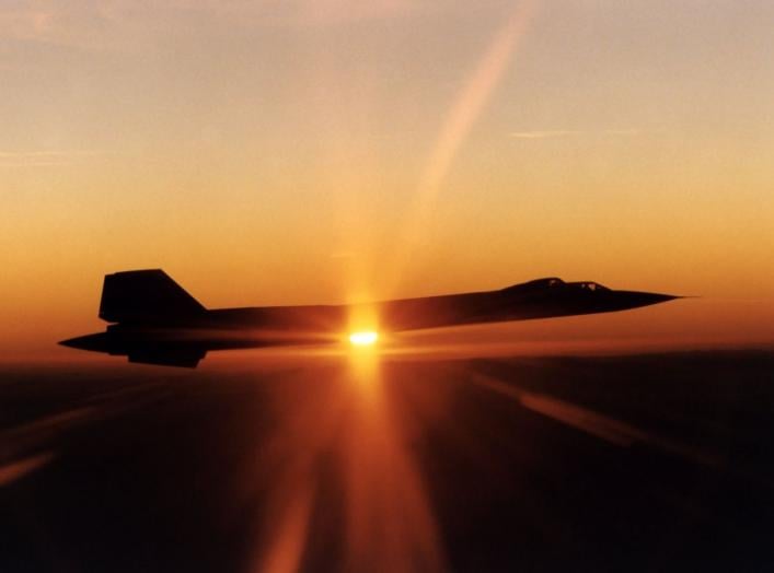 https://www.dvidshub.net/image/736949/sr-71b-mach-3-trainer-flight-sunset