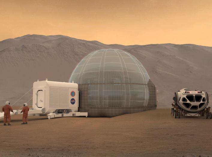 By NASA/Clouds AO/SEArch - https://www.nasa.gov/feature/langley/a-new-home-on-mars-nasa-langley-s-icy-concept-for-living-on-the-red-planet, Public Domain, https://commons.wikimedia.org/w/index.php?curid=66871595