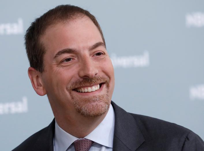 NBC News personality and "Meet The Press" host Chuck Todd poses for photographers at the NBCUniversal UpFront presentation in New York City, New York, U.S., May 14, 2018. REUTERS/Mike Segar