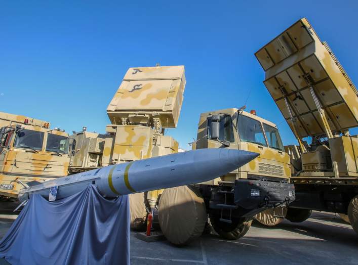 The domestically built mobile missile defence system Bavar-373 is displayed on the National Defence Industry Day in Tehran, Iran August 22, 2019. Tasnim News Agency/Handout via REUTERS