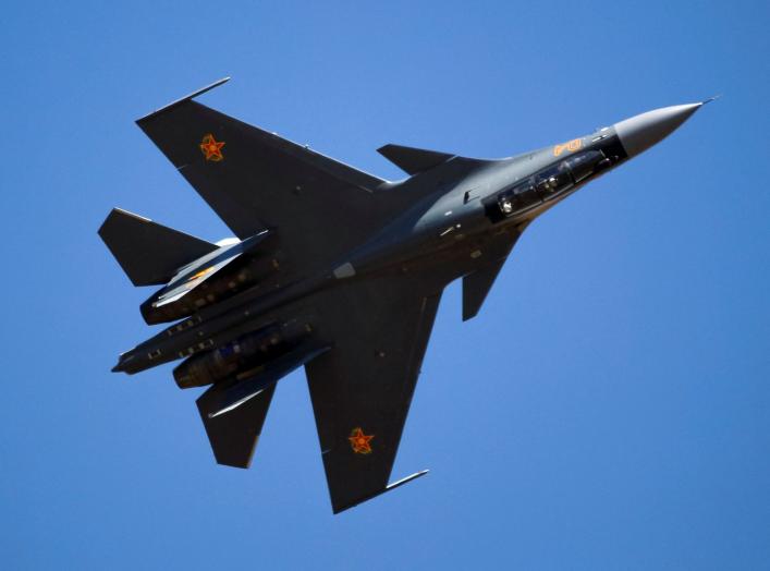 Russian-made Sukhoi Su-30 fighter of Kazakhstan's Air Force flies during the opening ceremony of the International Army Games 2016 at Gvardeisky Range, Kazakhstan, August 2, 2016. REUTERS/Shamil Zhumatov