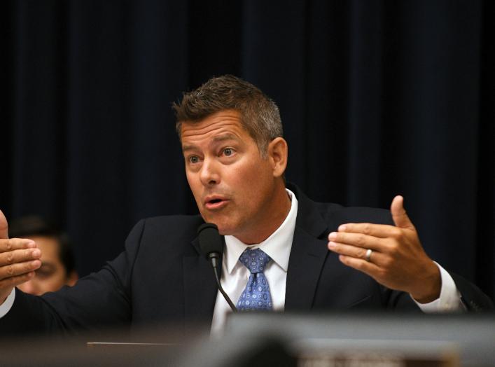 Rep. Sean Duffy, R-WI, questions Federal Reserve Chairman Jerome Powell during his testimony before a House Financial Services Committee hearing on the "Semiannual Monetary Policy Report to Congress", at the Rayburn House Office Building in Washington