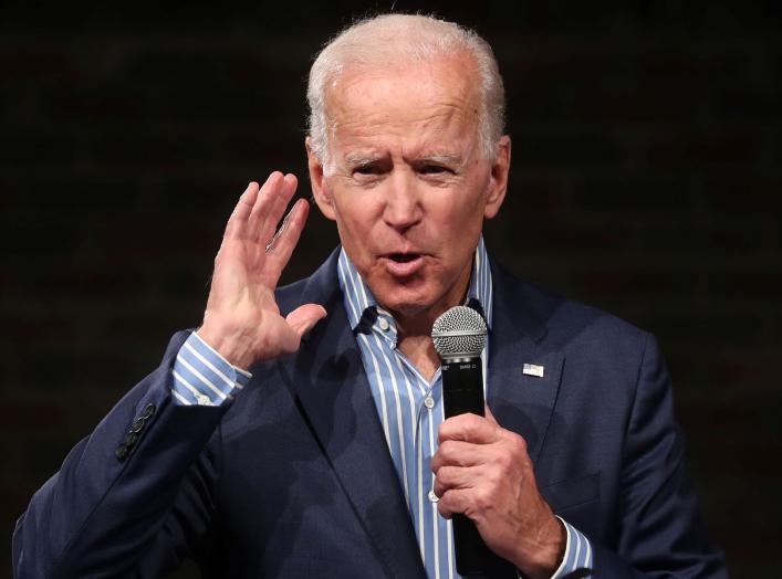 U.S. Democratic presidential candidate former Vice President Joe Biden holds a campaign stop in Des Moines, Iowa, U.S. May 1, 2019. REUTERS/Jonathan Ernst