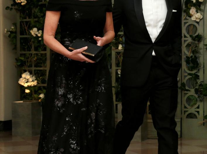 FILE PHOTO: U.S. Secretary of Homeland Security Kirstjen Nielsen and Chad Wolf arrive for the State Dinner in honor of French President Emmanuel Macron at the White House in Washington, U.S., April 24, 2018. REUTERS/Joshua Roberts/File Photo