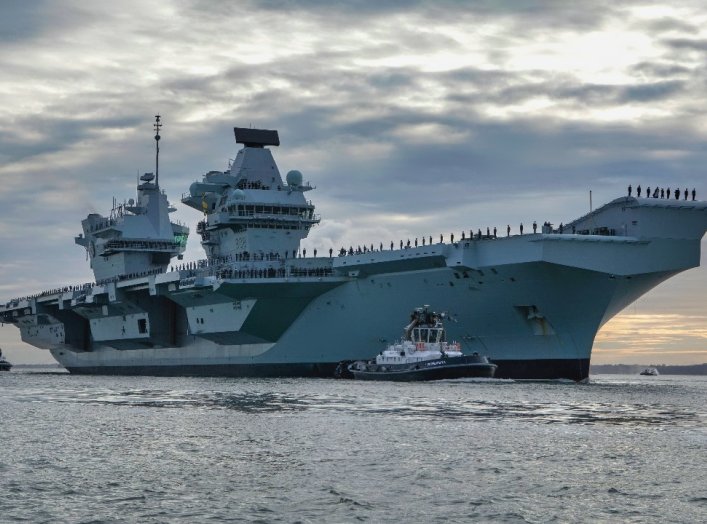 Royal Navy Aircraft Carrier