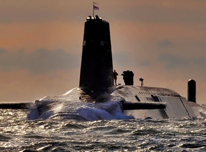 Royal Navy Vanguard-Class Submarine