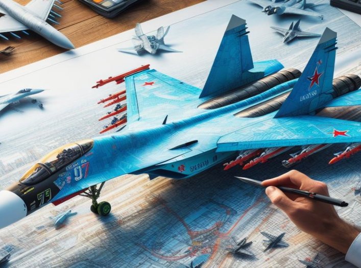 Russian Su-35 Fighter