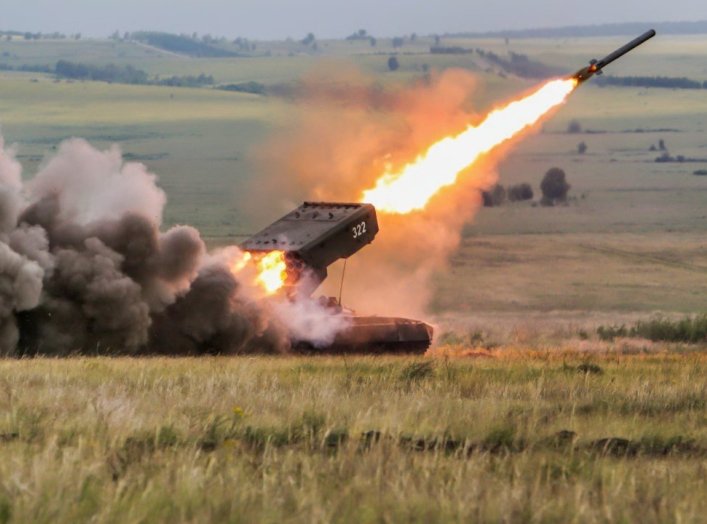 Russian TOS-1A in Ukraine War