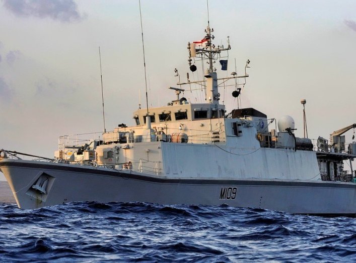 Sandown-Class Mine Hunter from the Royal Navy