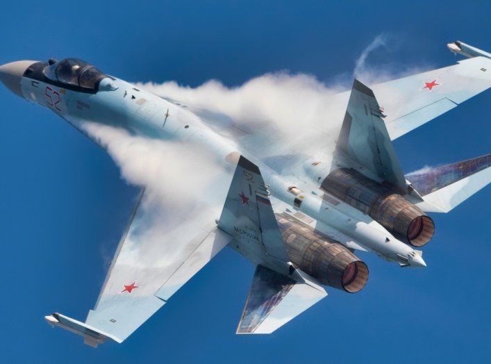 Su-35 Flanker Fighter From Russia