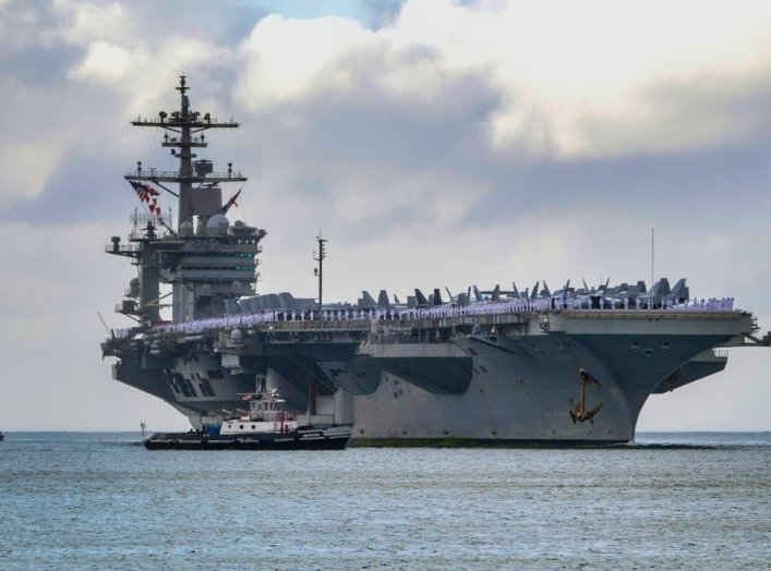 U.S. Navy Aircraft Carrier