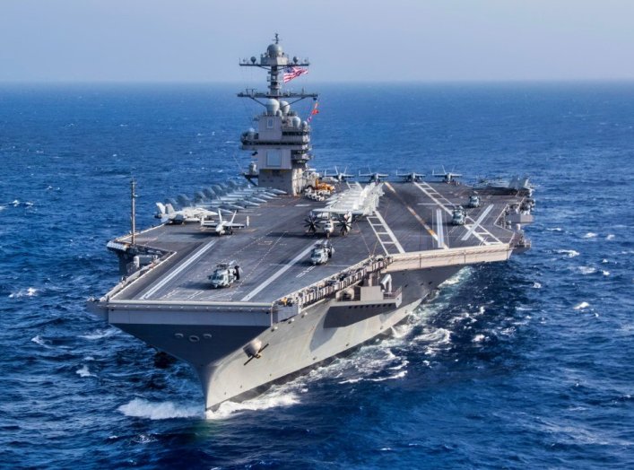 U.S. Navy Aircraft Carrier 