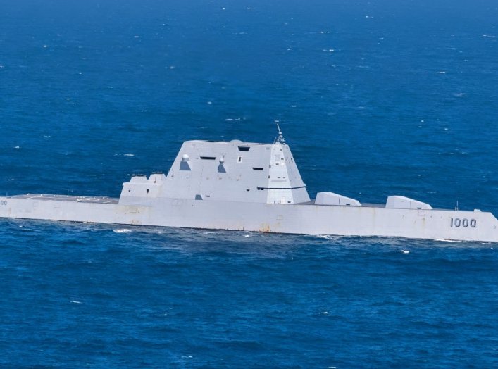 U.S. Navy Destroyer USS Zumwalt