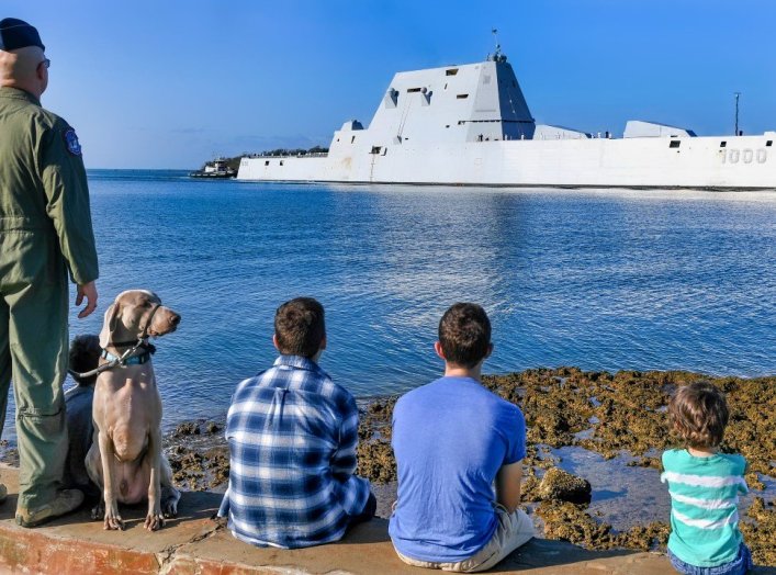 U.S. Navy Warship USS Zumwalt