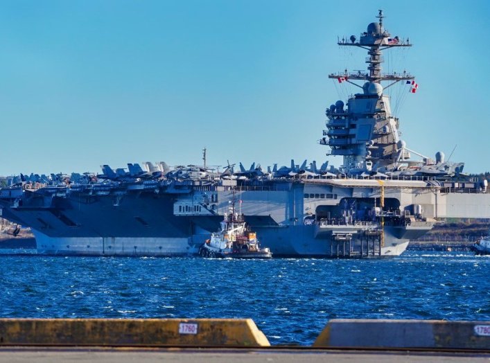 USS Gerald R. Ford Aircraft Carrier U.S. Navy