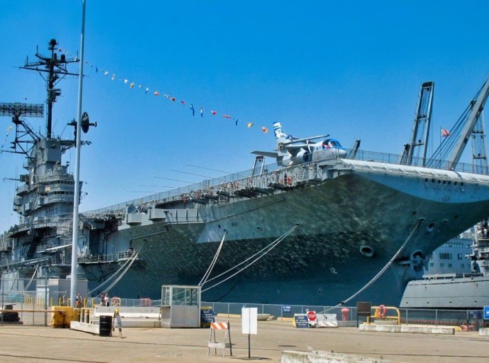 USS Hornet CV-12 Aircraft Carrier