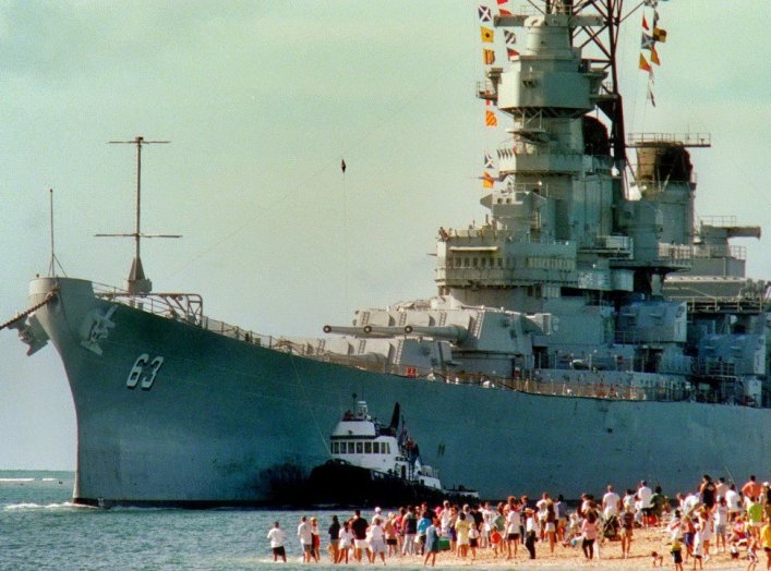 USS Missouri Iowa-Class Battleships