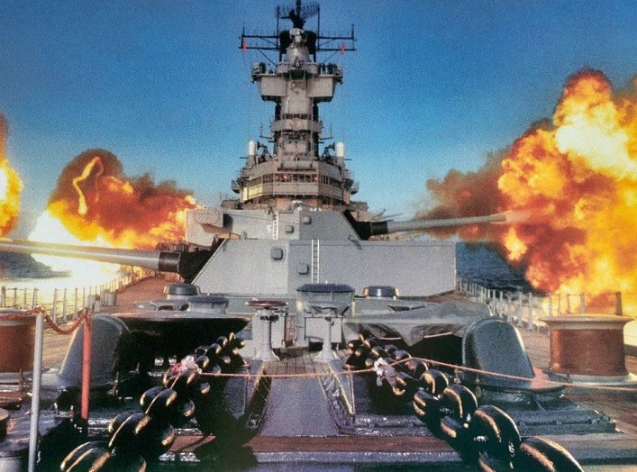 USS New Jersey Iowa-Class Battleship U.S. Navy