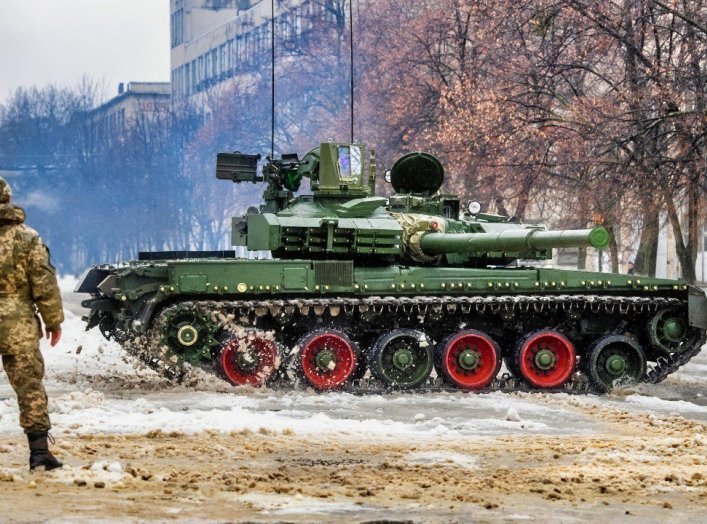 Ukraine T-84 Tank