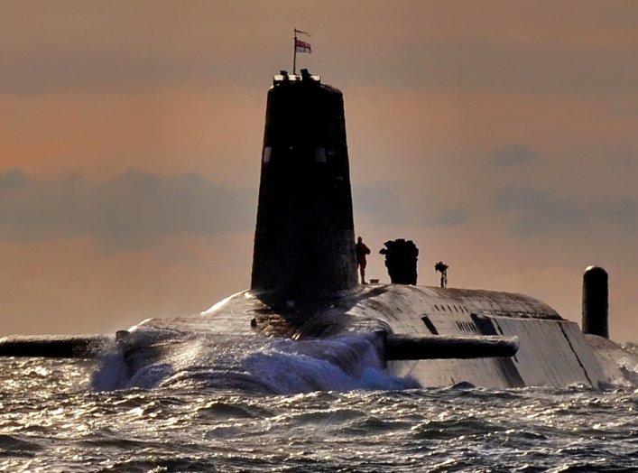 Vanguard-Class Submarine Royal Navy