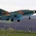 A MIG-21 Lancer belonging to Romania's Air Force takes off during bilateral one-week training exercises, "Dacian Viper 2014", with U.S. pilots at a military airfield in Campia Turzii in Transylvania, northwest from Romania's northern border with Ukraine, 