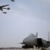 A U.S. Air Force B-52 flies over Osan Air Base in Pyeongtaek, South Korea, January 10, 2016. REUTERS/Kim Hong-Ji