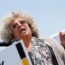 Professor Angela Davis speaks at a rally calling on Congress to censure President Donald Trump on Capitol Hill in Washington, U.S., April 30, 2019. REUTERS/Aaron P. Bernstein