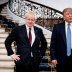 U.S. President Donald Trump and Britain's Prime Minister Boris Johnson arrive for a bilateral meeting during the G7 summit in Biarritz, France, August 25, 2019. Erin Schaff/Pool via REUTERS