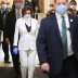 U.S. Speaker of the House Nancy Pelosi (D-CA) wears a face mask as she walks to the House Chamber ahead of a vote on an additional economic stimulus package passed earlier in the week by the U.S. Senate, on Capitol Hill in Washington, U.S., April 23, 2020