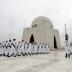 Members of the Pakistan's Naval force march during a ceremony to celebrate the country's 71st Independence Day at the mausoleum of Muhammad Ali Jinnah in Karachi, Pakistan August 14, 2018. REUTERS/Akhtar Soomro