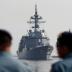 Indonesia Navy officers stand by as the Japan Maritime Self-Defense Force destroyer JS Suzutsuki (DD 117) arrives as part of an Indo-Pacific tour at Tanjung Priok Port in Jakarta, Indonesia, September 18, 2018. REUTERS/Willy Kurniawan