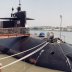 The Thresher/Permit-class submarine USS Permit (SSN-594) is shown at Mare Island Naval Shipyard on the date of her decommission on 22 Jul 91. U.S. Navy.