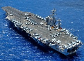 USS Eisenhower U.S. Navy Aircraft Carrier